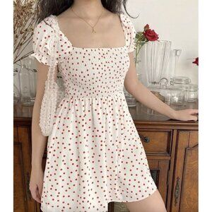 REFORMATION Orangerie Mini Dress in Bingo Size Medium